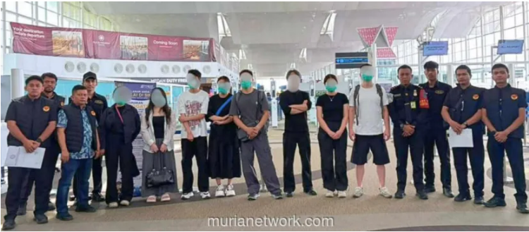 多名国人印尼非法务工遭驱逐出境